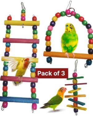 Swing Bird Toys for Budgies