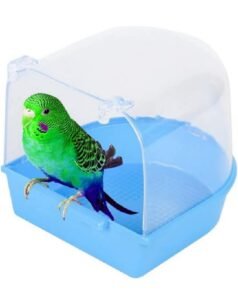 Bird Bath for small birds blue