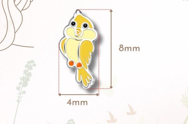 Enamel Stud Earrings - Image 2