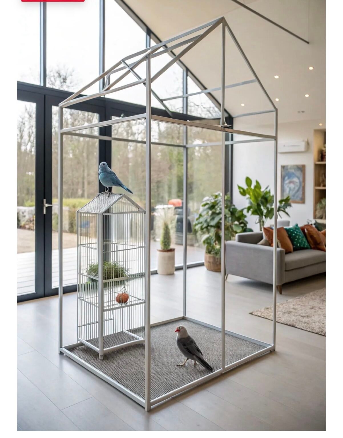 Aviary design ideas for pet birds - Shinfly