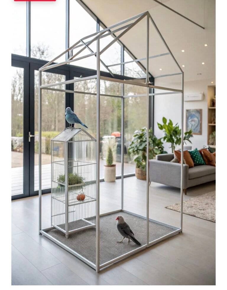 Aviary design ideas for pet birds - Shinfly